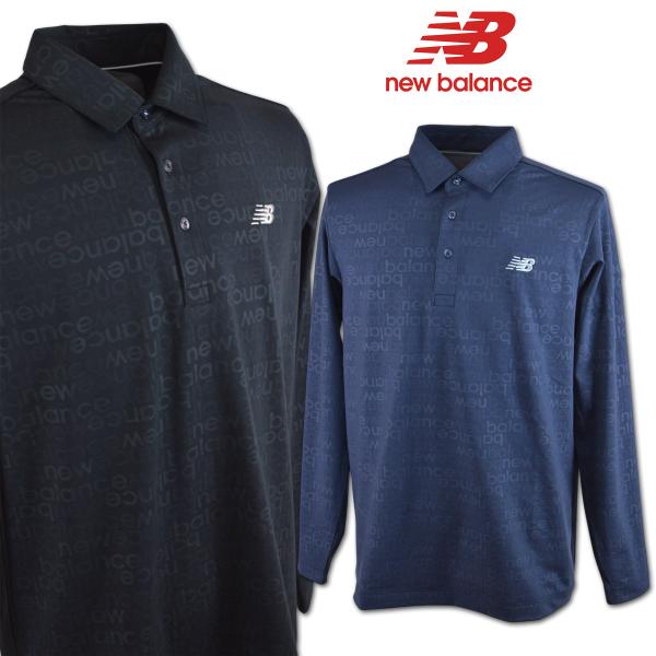 New Balance ニューバランス 長袖ポロシャツ メンズ ゴルフ