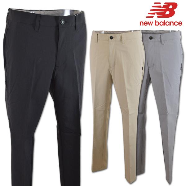 ニューバランス パンツ ゴルフ ゴルフウェア メンズ 春夏用 黒 ベージュ グレー M L LL 3L 012-6131006