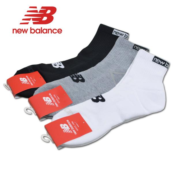 ニューバランス ソックス 靴下 ゴルフ ゴルフウェア メンズ 黒 白 グレー 012-6986002