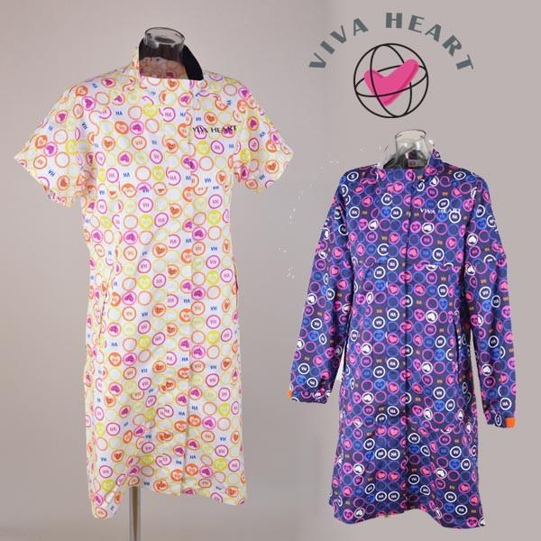 ビバハート レディース レインワンピース S M L ゴルフウェア Viva Heart 017 017 Round Over 通販 Yahoo ショッピング