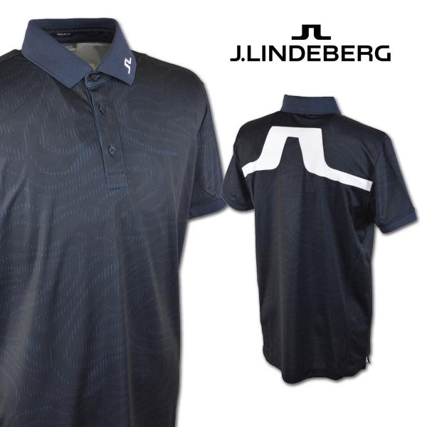 Jリンドバーグ　ゴルフウェア J.LINDEBERG J.リンドバーグ 半袖ポロシャツ (M)(L) メンズ