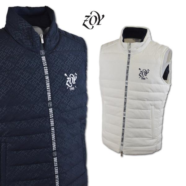 【新品タグ付】ZOY ゾーイ ダウンベスト メンズ L ZOY（ゾーイ） メンズ ダウンベスト (M)(L)(LL) ゴルフウェア