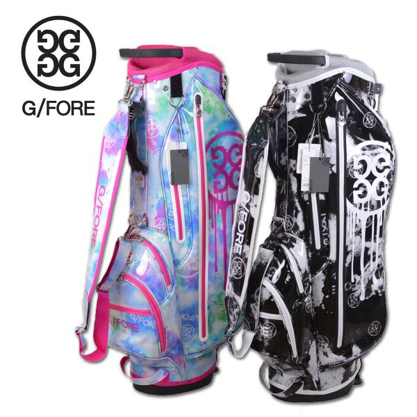 25新作❤️G/FORE ジーフォアゴルフキャディバッグ ジーフォア G/FORE ゴルフバッグ キャディバッグ スタンド式 男女兼用