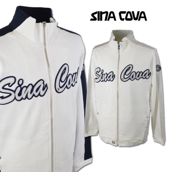 SINA COVA（シナコバ） ブルゾン メンズ アウトレット 春夏用 白 紺