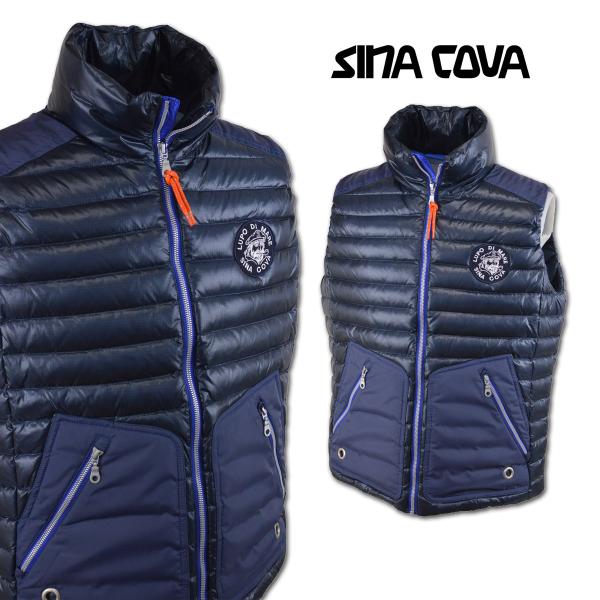 sinacova シナコバ　リバーシブル　ダウンベスト　ゴルフウェア SINA COVA（シナコバ） ダウンベスト (M)(L) メンズ 防寒 アウター