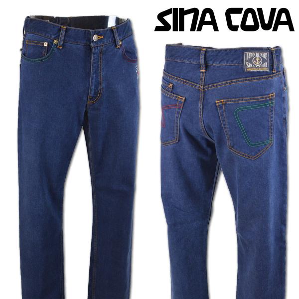 シナコバ ジーンズ メンズ アウトレット 秋冬用 紺 W80 W84 W88 23225020-290