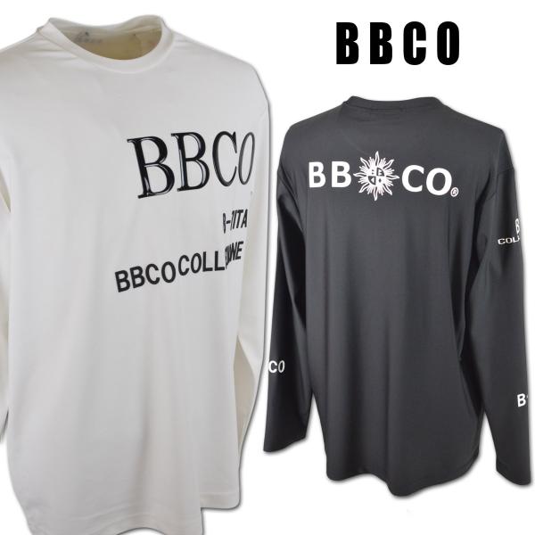 BBCO ビビコ 長袖Tシャツ メンズ 春夏用 黒 白 M L LL 62-1599-01