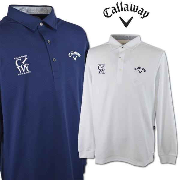 Callaway ポロシャツ Callaway キャロウェイ ウェア 長袖ポロシャツ メンズ ゴルフ