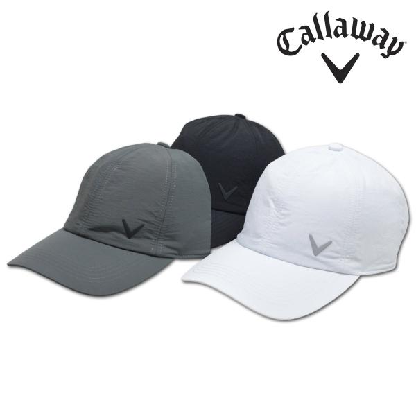 キャロウェイ キャップ帽子 ゴルフ ゴルフウェア callaway メンズ 黒 白 グレー c26291111