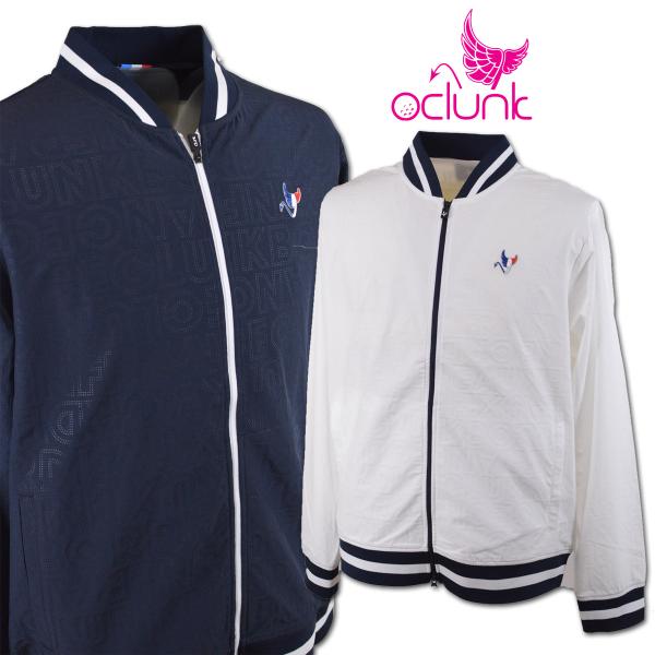 CLUNK（クランク） ブルゾン メンズ 春夏用 白 紺 cl5pty08 : ROUND