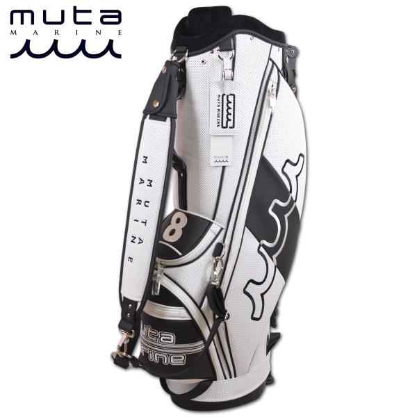 muta ゴルフバッグ・キャディバッグ ホワイト 8 Golffreaks｜ゴルフショップ / muta クリア8キャディバッグ [全2色]