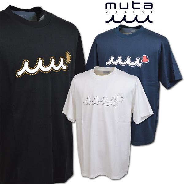 ムータマリン半袖二枚セットXL muta（ムータ） 半袖Tシャツ ゴルフ ゴルフウェア マリン marine
