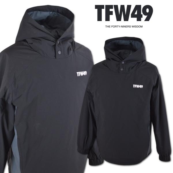メンズウェア TFW49 VW HOODIE L.GREY L TFW49 プルオーバー ゴルフウェア メンズ 秋冬用 黒 M L LL 防寒 中綿
