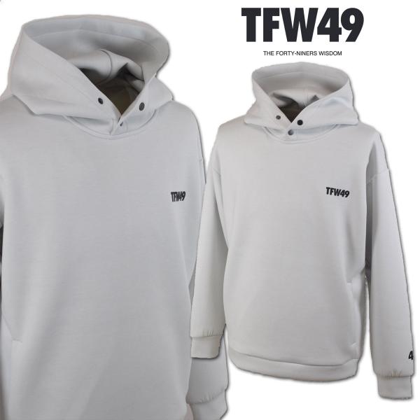 TFW49 パーカー メンズ 秋冬用 グレー M L t102220001 : ROUND OVER