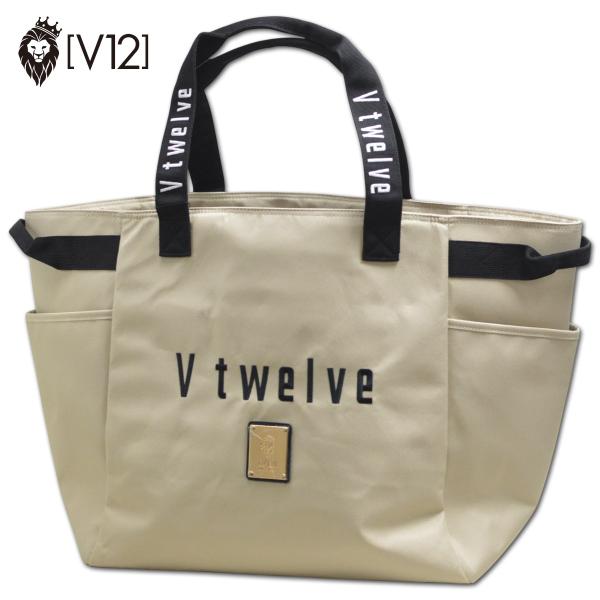 V12（ヴィ・トゥエルヴ） トートバッグ 黒 SL BIG TOTE ゴルフ メンズ