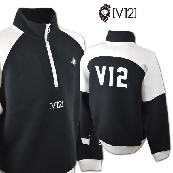 V12（ヴィ・トゥエルヴ） プルオーバー ゴルフ ゴルフウェア メンズ