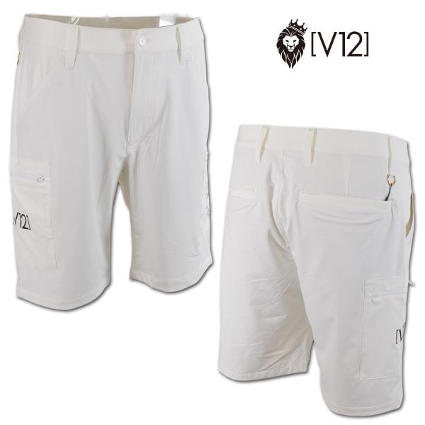 【新品❤︎】V TWELVE（ヴィトゥエルヴ）ハーフパンツ/メンズ/Lサイズ V12（ヴィ・トゥエルヴ） ショートパンツ ゴルフ メンズ ゴルフウェア