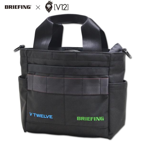 V12（ヴィ・トゥエルヴ） V12 BRIEFING カートバッグ BG12 CART BAG 黒
