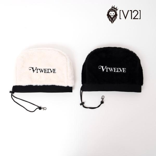 V12 アイアンカバー ヘッドカバー 8PC IRON COVER 黒 ベージュ v122620ac10