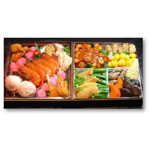 [Release date: December 1, 2021]エビチリや蟹爪等の人気ある本格中華が全1５種類、ボリュームたっぷりに入っています。アワビや鴨肉といった高級食材も増えて、バージョンＵＰしています。≪壱の重≫1. 有頭海老の塩山...