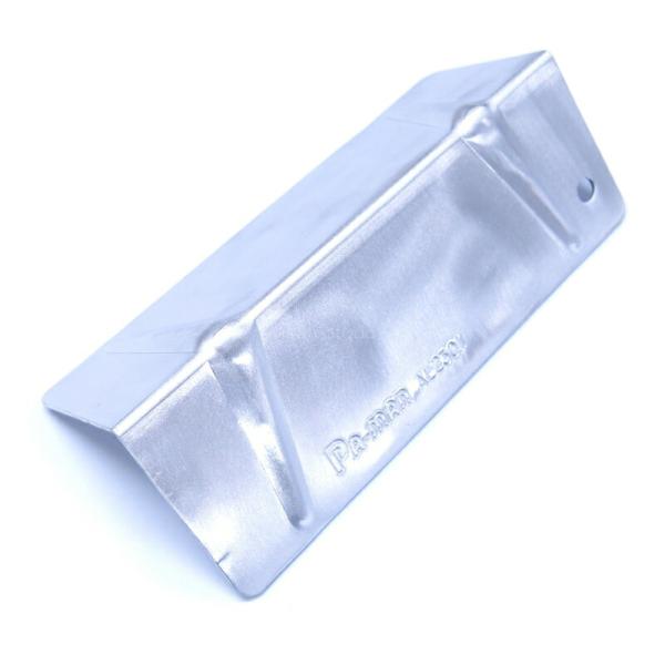 Lコーナープロテクター【アルミ】品番:AL2301軽量でも丈夫なアルミ製サイズ:230×80×80使用可能ベルト幅:105mm