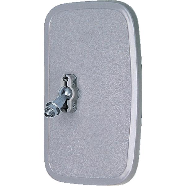 DI-165 角 サイドミラー200 樹脂 ピボット付ダイトープレス●寸法：210×123●有効寸法：204×117●曲率半径：R620●材質：P.P●取付：P-002●径：φ16