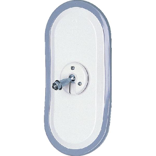 DI-41 小判 サイドミラー D250ダイトープレス●寸法：265×125●有効寸法：245×102●曲率半径：R600 ●材質：V.T●レンズ：L-003●枠：V-006G