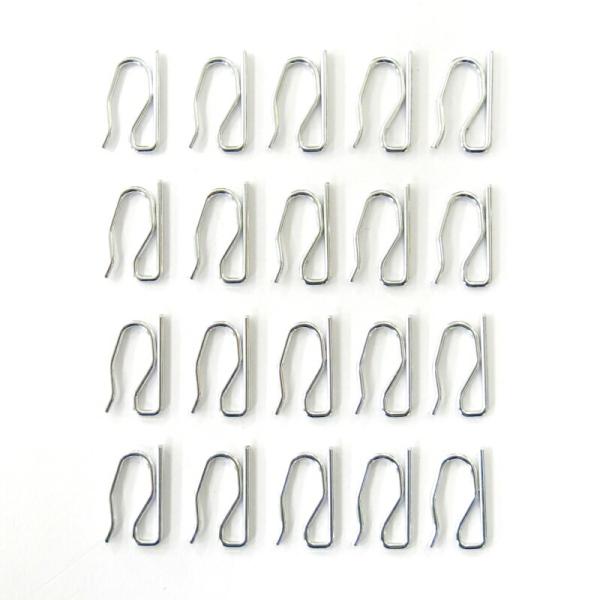 サイドカーテン等の取り付け用のカーテンフックです。20個入25mm商品コード:508611