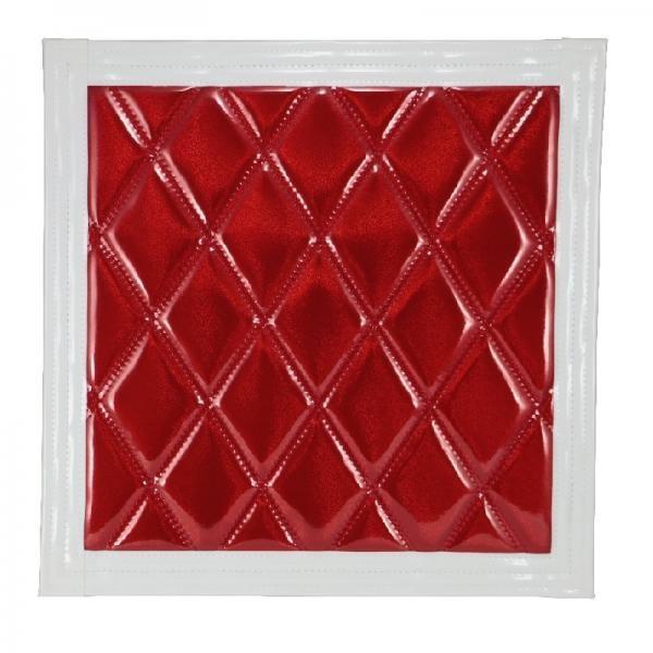 JET きら角型泥除けカラー:本体/表レッド　裏黒　フチ白厚さ:約10mmサイズ:横430×縦450品番:523851JANコード:4976383390259