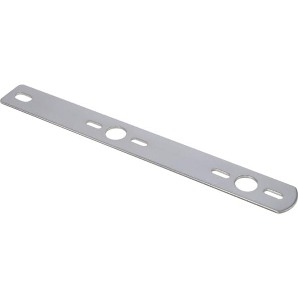 ジェットイノウエマーカーランプ取付ステー ストレート型 ２連取付け502809平型のバスマーカー用取付けステー２連取付け用各種厚み2.5ｍｍの堅牢仕様！サイズ：320×37×2.5mm材質：ステンレス