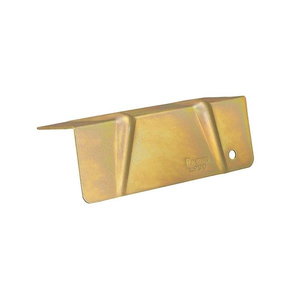 L230 Lコーナー(薄板タイプ)|6510400000●材質：スチール(メッキ)●サイズ：巾230×高さ80mm●厚み：2.3mm●自重：0.66kg