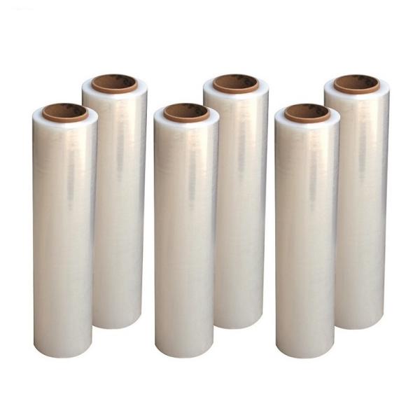 ストレッチフィルム15-3(3インチ紙管15μ×500mm×300m巻)6本入1箱 ストレッチフィルム15-3(3インチ紙管15μ×500mm×300m巻)6本入1箱
