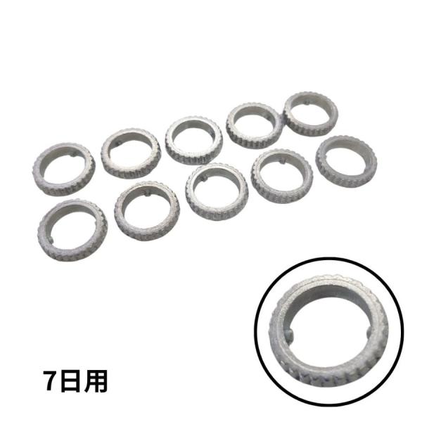 矢崎総業チャート紙圧着リング7日用10個762842-020販売元：矢崎総業株式会社