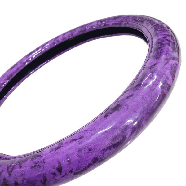 【受注製作品：納期10〜14日】【代引き不可】ネオチンチラ生地のハンドルカバーカラー/パープル極太タイプです。●ハンドルの外径の直径サイズを測ってご確認の上、「ハンドルカバーサイズ」よりご指定下さい。　2HLサイズ(47cm)　2Lサイズ(...