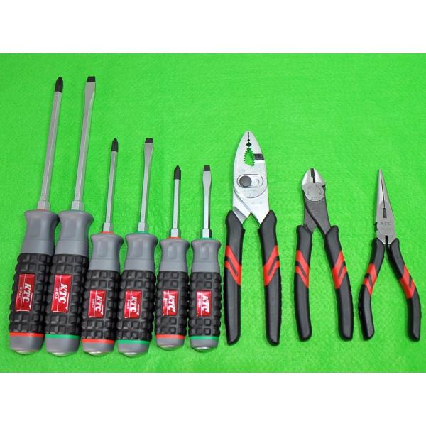 【人気商品】京都機械工具(KTC) 樹脂柄ドライバセット貫通タイプ 樹脂柄ドライバセット貫通タイプ[8本組] | KTCツールオフィシャルサイト