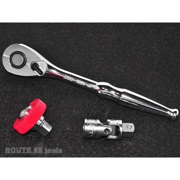 KTC 9.5sq ラチェットハンドル セット BR3E・BE3-Q・BJ3