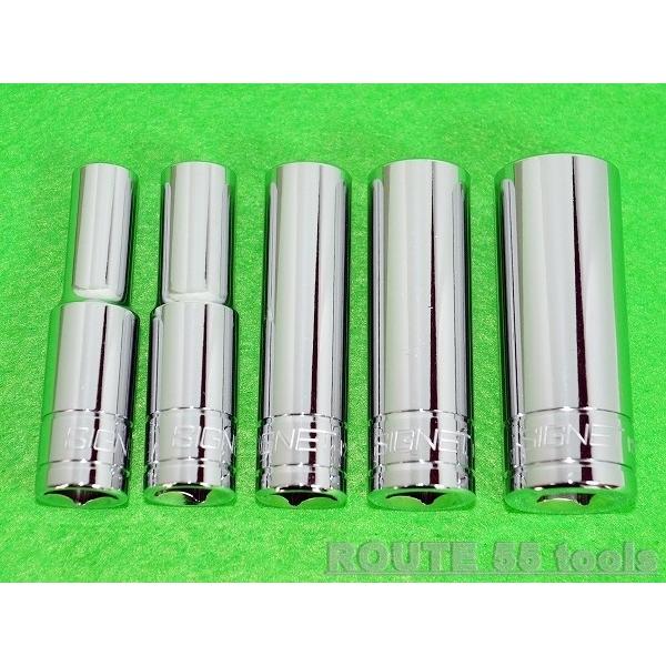 SIGNET シグネット 9.5sq ディープソケット 5個セット : R55FACTORY