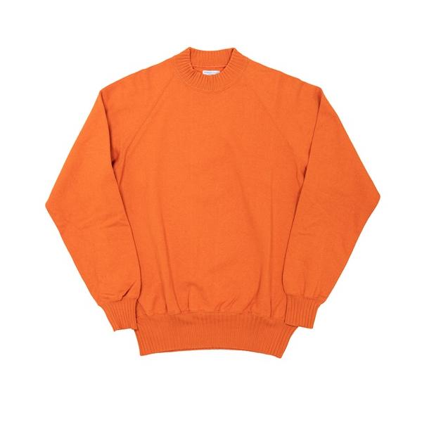 WORKERS(ワーカーズ)〜Raglan Cotton Sweater, Orange〜