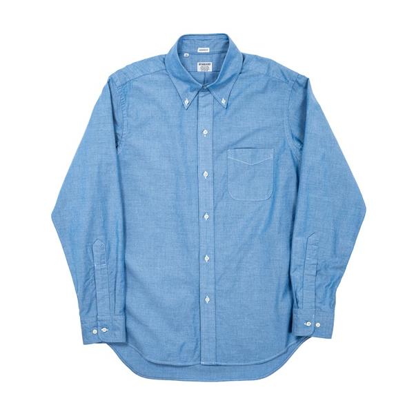 WORKERS(ワーカーズ)〜Modified 6 Button BD, Supima OX, Blue Mykonos