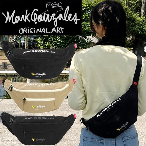 PORTER ポーター マークゴンザレス ウエストバッグ ウエストポーチ 美品 Mark Gonzales（マークゴンザレス） ウエストバッグ Mark Gonzales