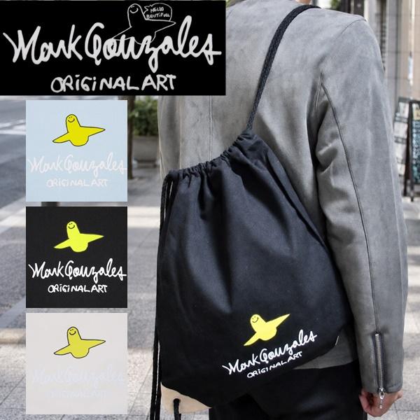ナップサック Mark Gonzales ORIGINALART KNAPSACK MGB-26230DS リュックサック バックパック 学生 通学 旅行 送料無料
