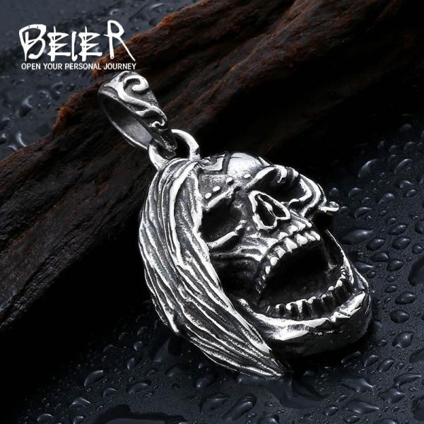 保障できる パンクメンズファッションヒップホップメッキシルバースカルネックスステンレス ネックレス Legraindebeauteinstitut Fr