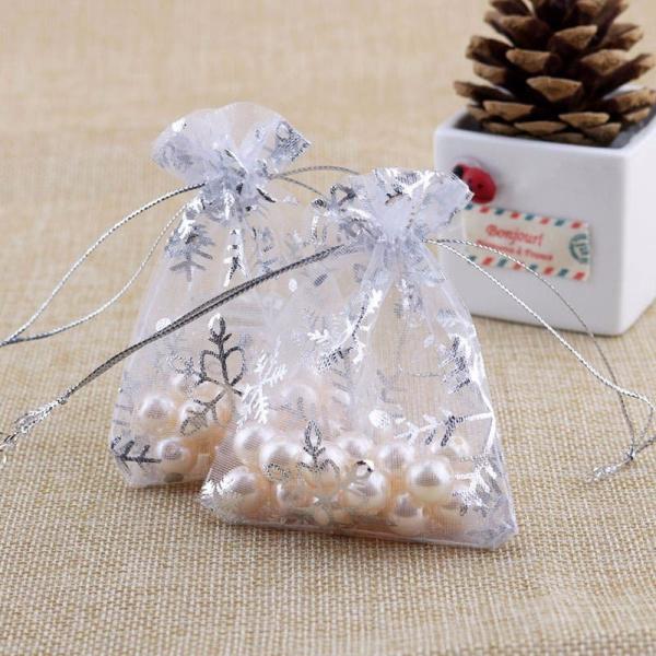 枚入り 雪 結晶 オーガンジー巾着袋 クリスマス アクセサリーバック ラッピング用品 ギフト用品 リボン スノーフレーク ウィンター Buyee Buyee Japanese Proxy Service Buy From Japan Bot Online