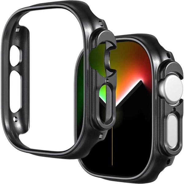 アップルウォッチ ウルトラ AppleWatch / Ultra3 /  Ultra2 /  Ultra / 49ｍｍ / 側面保護カバー ポリカーボネット素材 プロテクター 衝撃吸収 簡易着脱