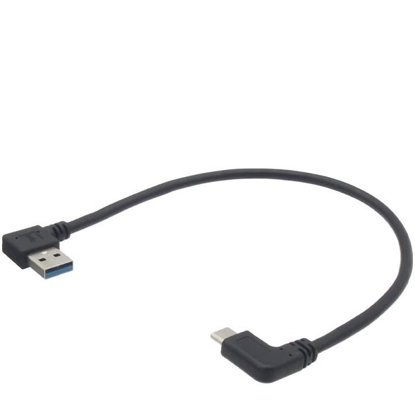 Type-C to USB3.0 30cm L UP[u / USB(TYPE-C)IX - USB3.0(TYPE-A)IX / 5A}[d USB-C ϊ ^CvCIX - USB3.0IXP[u