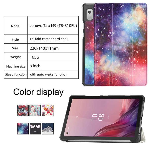 Lenovo Tab M9 ケース付き 柄6カラー/ 9インチ / Lenovo Tab M9 NEC LAVIE T9 (PC-T0975GAS