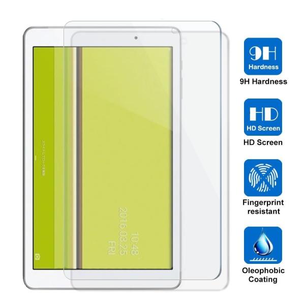 LA^u KX tB au Qua tab 02 HWT31 / Huawei mediapad t2 10.0 pro KX tیtB 9H 0.3mm 2.5D EhGbWH