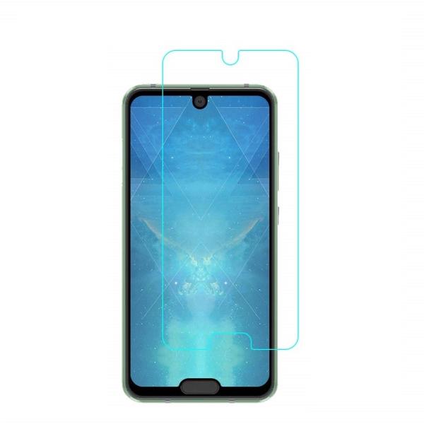 �������� AQUOS R2 SH-03K/SHV42�����K���X �t���ی�t�B���� �ώw�� ������ �\�ʍd�x 9H 2.5D ���E���h�G�b�W���H