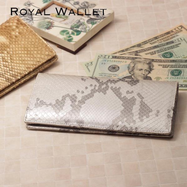 オ*ジ様 ナチュラル ダイヤモンド パイソン 蛇革 長財布 フラットヘッド デイ オ*ジ様 ナチュラル ダイヤモンド パイソン 蛇革 長財布