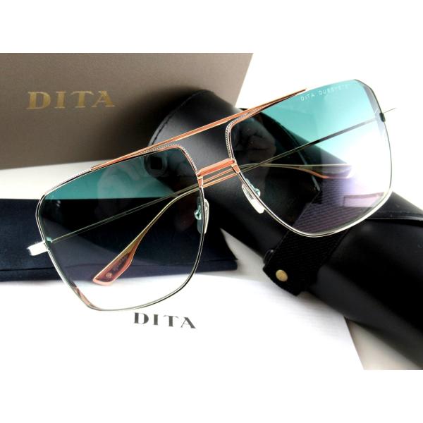 DITA サングラス 並行輸入品】Dita GRAND APX DT DTS417 A 01 Ink Swirl/Yellow
